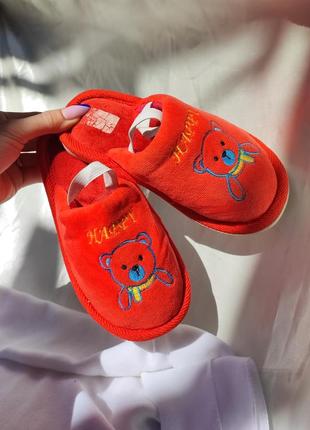 Дитячі капці для дівчинки, тапочки для дівчинки