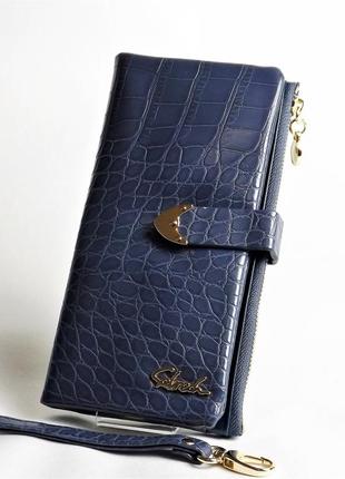 Великий жіночий гаманець sacred 0628 синій