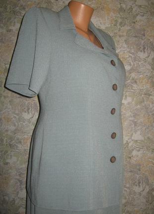 Костюм спідниця + блуза жакет легкий літній в ідеалі6 фото