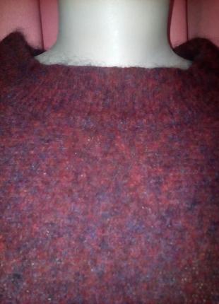 Меланжевый мохеровый свитерок2 фото