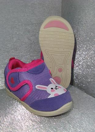 Кросівки дитячі фіолетово-малинові для дівчинки5 фото