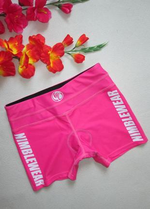 Класні спортивні шорти для велоспорту з написами nimblewear