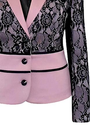 Костюм с платьем ( атласный сатин и кружевное трикотажное полотно)