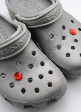 ,,фірмові базові крокси crocs 5m/7w устілка 25 см оригінал6 фото