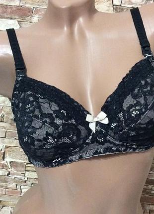 Бюстгальтер для беременных и кормящих мам бралет без косточек лиф без поролона р.75с