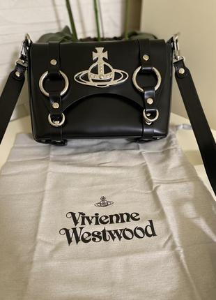 Сумка кожаная vivienne westwood