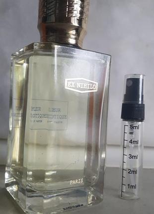 Ex nixilo fleur narcotique parfum 1ml. оригінал.