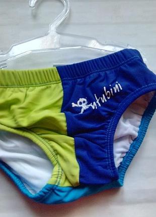 Плавки-подгузник natubini солнцезащитный upf 50+ р.62/68 на 3-24 мес