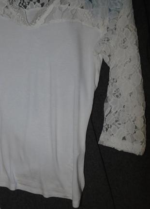 Беленькая блузочка  8 размера от george5 фото