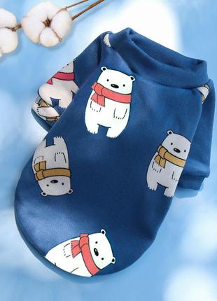 Одежда для собак. пуловер для кошек и собак с мультяшным принтом №3 m10202 фото