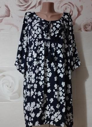 Натуральна туніка evans квітковий принт