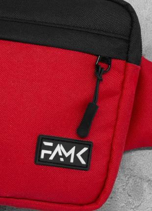 Поясная сумка famk r3 red black10 фото