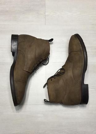 Premium paul smith кожаные мужские ботинки сапоги ботинки по типу santoni8 фото