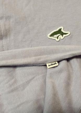 Футболка новая мужская le shark размер с базовая рубашка майка5 фото