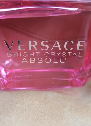 Versace bright crystal absolu parfum 1ml оригинал.5 фото