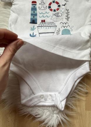 Боди двойной на 6 мес 2