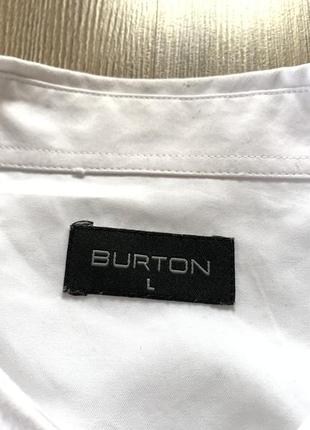 Чоловіча класична сорочка з нашивкою burton6 фото