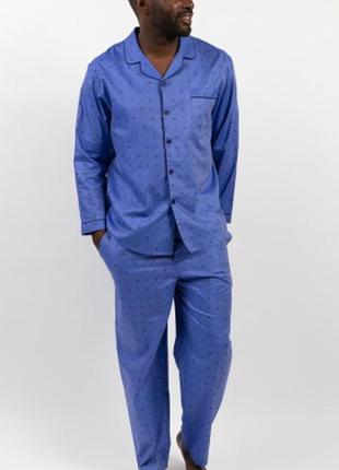 Пижама мужская cyberjammies jamie 6806-6807 синий 2