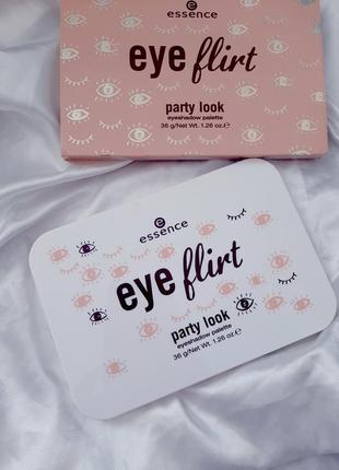 Essence eye flirt party look eyeshadow palette3 фото