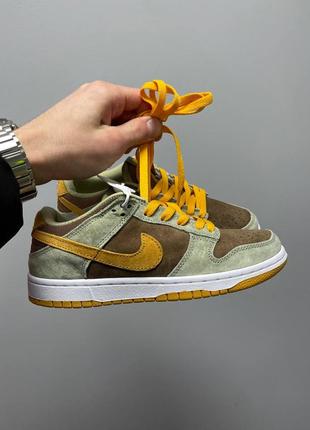 Женские кроссовки nike dunk low dusty olive топ качества 🔝🔥