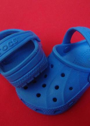 Сандалии босоножки crocs оригинал 21-22 размер 13.5 см5 фото