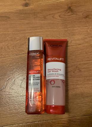 Набор для очистки revitalift l'oreal paris