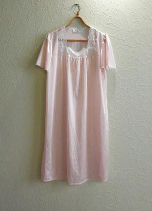 Нічна сорочка нічна з коротким рукавом р.14-16, l-xl