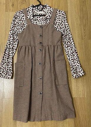 Блузка и сарафан для девочки zara