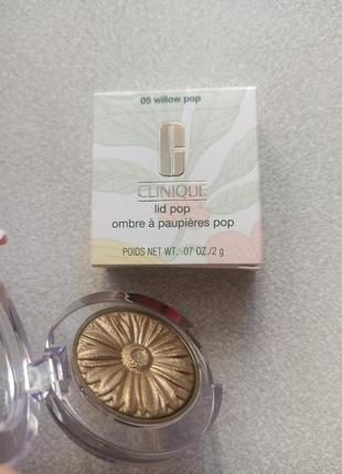 Clinique
lid pop
стійки кремові тіні для повік відтінок 05 willow pop4 фото