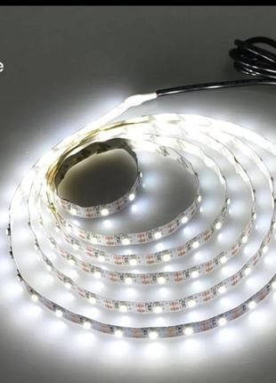 Світлодіодна стрічка 1 м  led стрічка біле світло1 фото