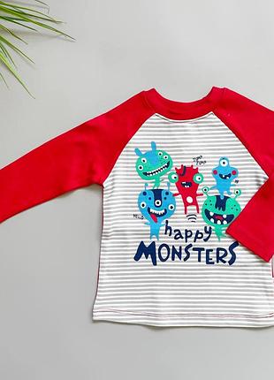 Футболка дитяча для хлопчика з довгим рукавом тм бембі фб571