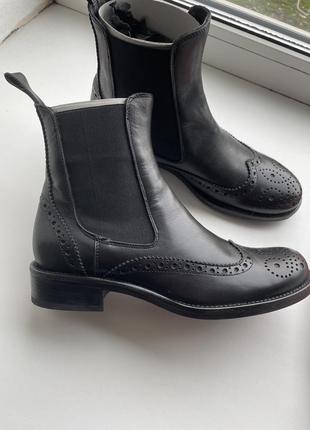 Весеннее-осенние челси ботинки