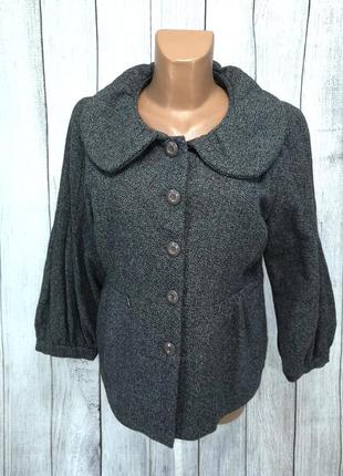 Пальто стильное vactrox, серое, качественное, как новое!