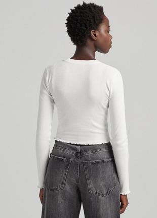 Лонгслів bershka 4