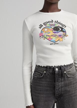Лонгслів bershka 3