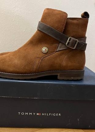 Замшевые ботинки утепленные, Tommy hilfiger