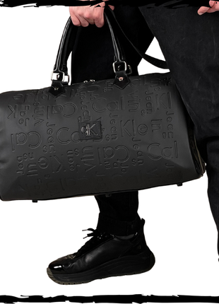 Сумка брендовая дорожная calvin klein. сумка келвин клейн. багажная, спортивная сумка ck