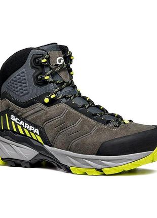 Scarpa rush trk gtx  titanium для трекинга ботинки туристические