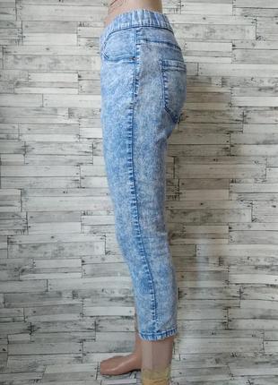 Джинси джегінси джинси джегінси george блакитні укорочені блакитні укорочені5 фото