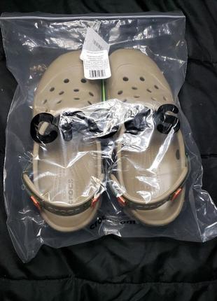 Крокс оффроад хакі crocs offroad sport clog khaki/army green3 фото