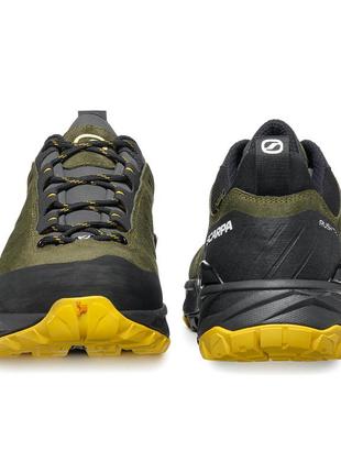 Scarpa rush trail gtx  thyme green - кроссовки для трекинга хайкинга туризма3 фото