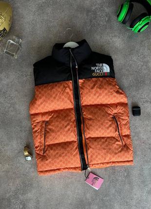 Жилетка the north face gucci new2 фото