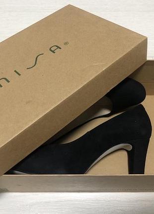 Туфли замшевые из натуральной кожи