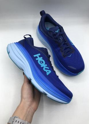 Кроссовки беговые hoka bondi 8 (1127955 bbg) оригинал