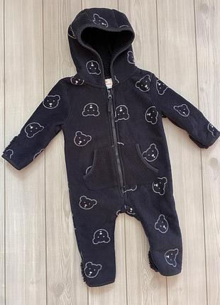 Тепленький мягенький комбинезон для хлопчика