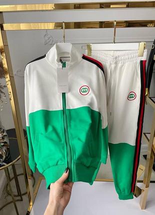 Спортивный костюм в стиле gucci