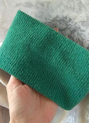 Повязка на голову трикотаж ангора4 фото