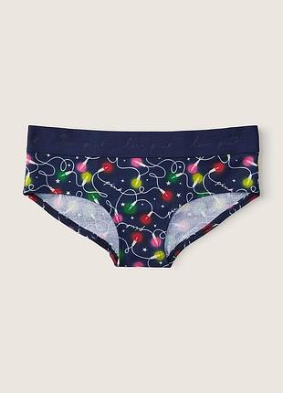 Трисики hipster з логотипом. pink. victoria's secret. оригінал 🇺🇸
