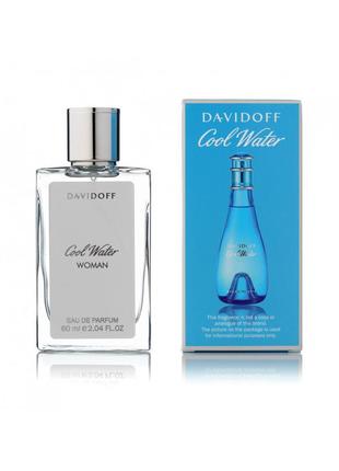 Женский парфюм davidoff cool water woman 60 мл.