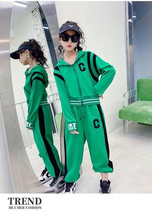 Детские спортивные трикотажные костюмы для девочек